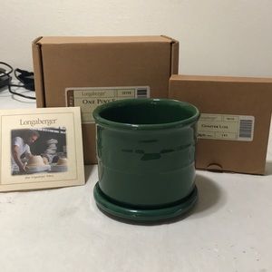 Salt Crock and Coaster Lid - IVY